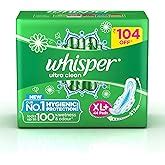 Buy Whisper Ultra Sanitary Pads (Extra Large), Pack of 44 Online at Low ...