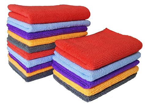 SOFTSPUN Microfiber Cloth - 15 pcs - Small - 20x30 cms - 340 GSM ...