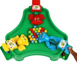 Toyzone Frog Eat Beans Game-3 Players Strategy & War Board Game - Frog ...