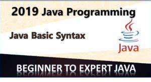 Basic Java Syntax 的图像结果