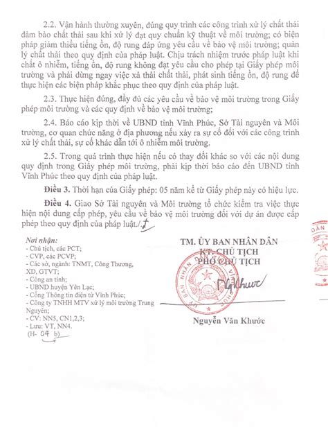 Chứng chỉ - CÔNG TY TNHH MTV XỬ LÝ MÔI TRƯỜNG TRUNG NGUYÊN