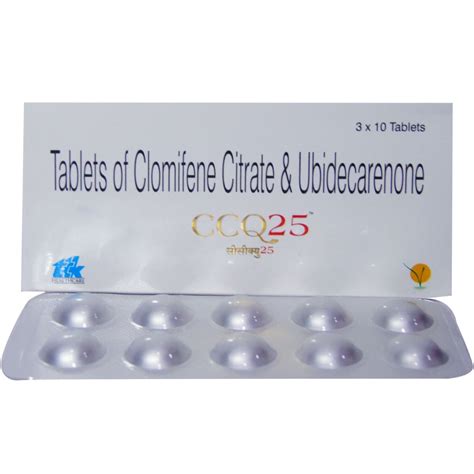 CCQ 25 Tablet 10's Price, Uses, Side Effects, Composition - Apollo Pharmacy