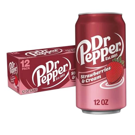 Dr Pepper Strawberries & Cream, 1,60