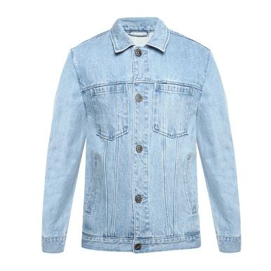 Buy Men Solid Blue Casual Jacket Online at The Collective - 577796