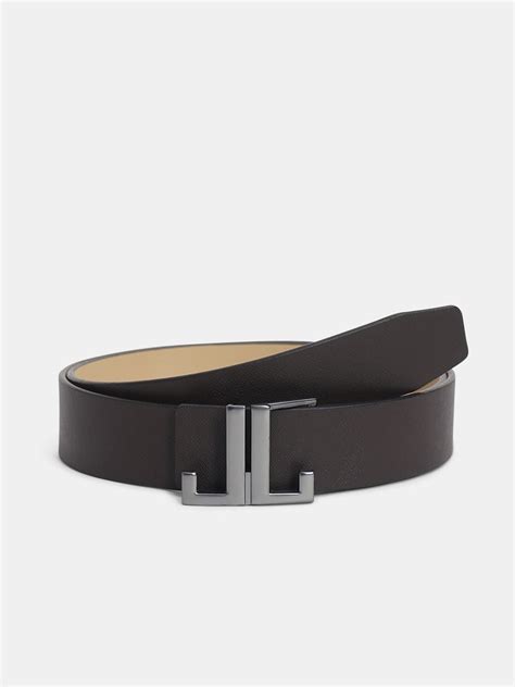 Black Reversible Leather Belt