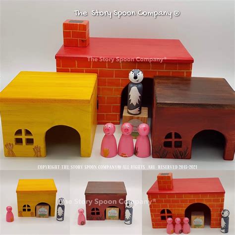 Three Little Pigs Houses