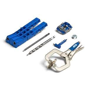 KREG Durable Pocket-Hole Jig 320 with Classic 2 Inch Face Clamp ...