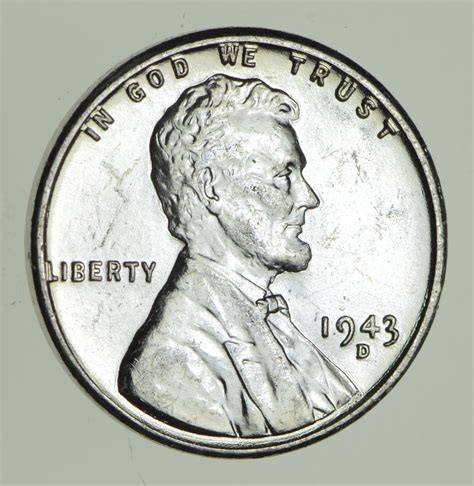 Choice Uncirculated - 1943-D - STEEL CENT - Lincoln Wheat Cent ...