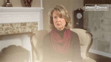 Cromes-Edwards Funeral Home Testimonial - Vicky - YouTube