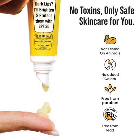 Kojic Acid Lip Balm - Buy Best Kojic Acid Lip Balm For Dark Lips, Lip ...