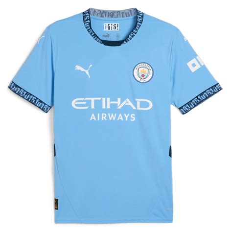 Puma 2024-25 Manchester City Men's Stadium Soccer Jersey | Manchester ...