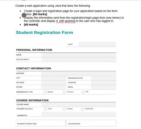 Image result for Write a Java Program to Create Facebook Registration Form