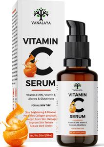 Vanalaya Vitamin C Face Serum for Skin Whitening, Glowing Skin,Dark ...
