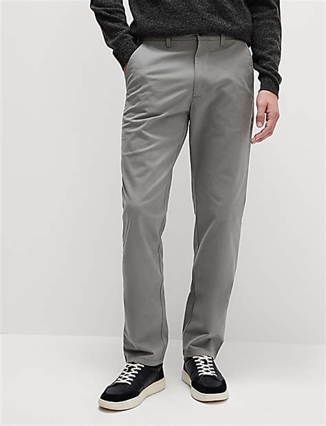 Buy Regular Fit Stretch Chino at Marks & Spencer