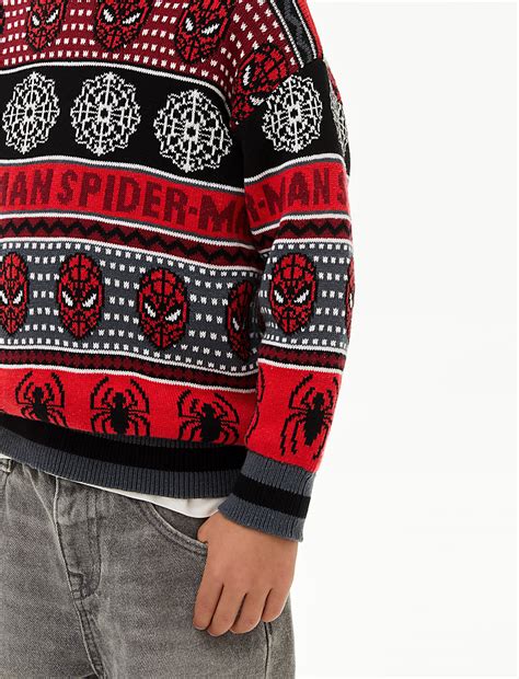 Buy Pure Cotton Spider-Man™ Jumper (2-8 Yrs) at Marks & Spencer