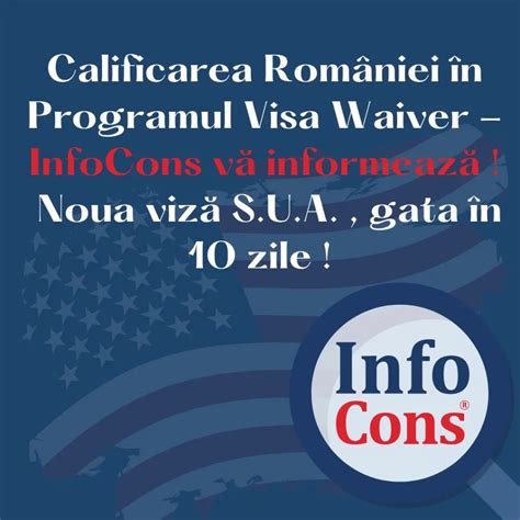 Calificarea României în Programul Visa Waiver – InfoCons vă informează ...