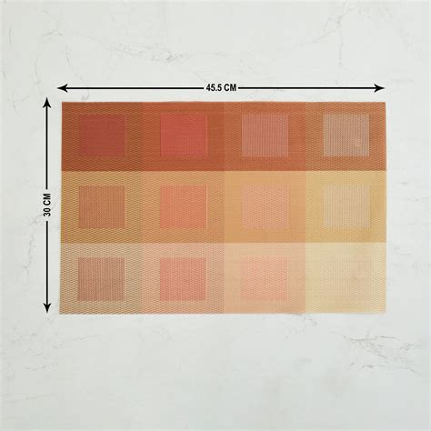 Buy Eden Set of 6 PVC Tile Placemats from Home Centre at just INR 1699.0