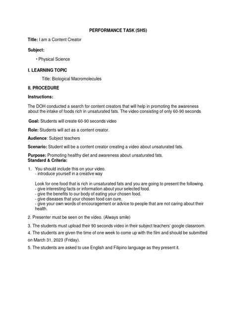 Image result for Science Performance Task Design