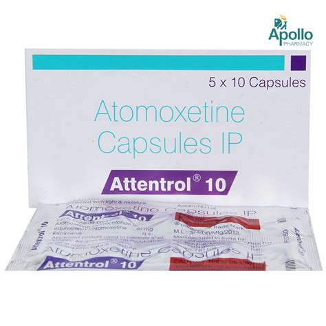 Attentrol 10 Capsule 10's Price, Uses, Side Effects, Composition ...