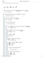 Mathway Calculus 的图像结果