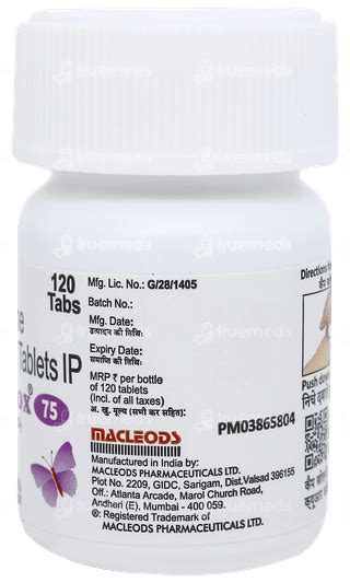 Thyrox 75 Tablet 120: Uses, Side Effects, Price & Substitutes