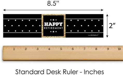 Buy Happy Retirement - Retirement Party Water Bottle Sticker Labels ...