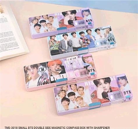 TMS-3018 BTS 2 Side Pencil Box