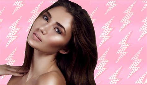 Get a luminous glow with this DIY body shimmer spray