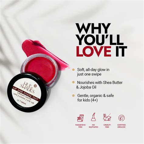 Buy Natural Lip & Cheek Tint (Handmade) | Hue & Shades – Hue And Shades