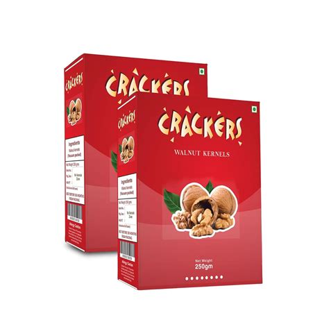 Go Crackers Kashmiri Walnuts Kernels 500g (2x250g) | Organic Brown ...