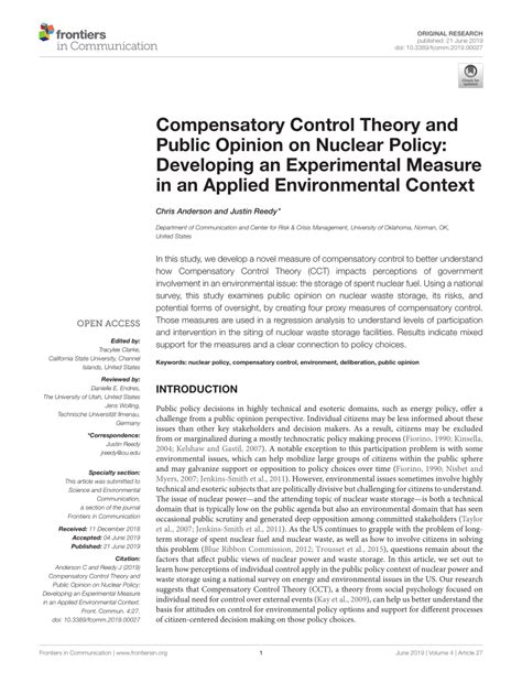 Image result for Compensatory Control Theory
