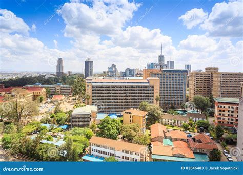 Nairobi Cityscape - Capital City Of Kenya Royalty-Free Stock ...