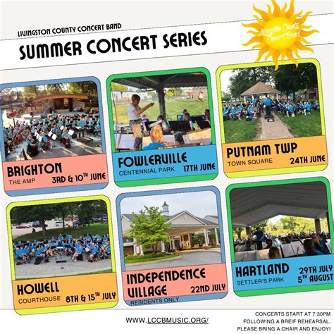 LCCB Summer Concert Series - Howell, Livingston County Courthouse ...
