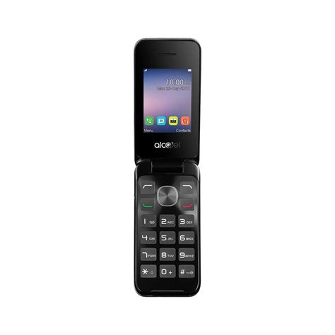 Alcatel 2051x Flip Clamshell Uk Sim Free Mobile Phone Silver ...