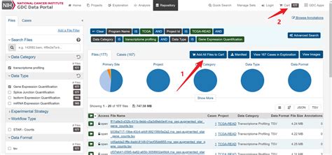 Flowchart TCGA 的图像结果