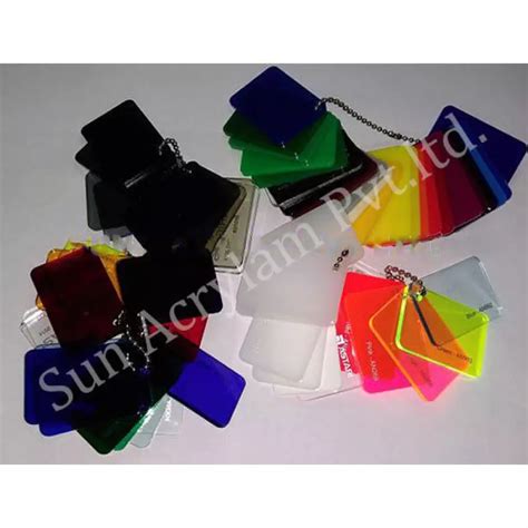 Color Acrylic Sheet - Sun Acrylam Private Limited