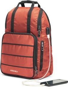 Assembly Luggage 15 inch Office Laptop Backpack with USB Charging Port ...