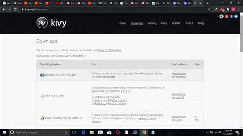 Kivy Apk Windows Python 的图像结果