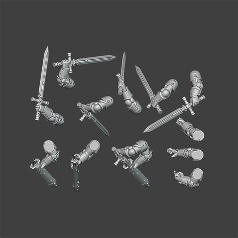 🎲 Gen 3S Power-sword arms [Expansion] (Ver.1 Update)・ STL File for 3D ...