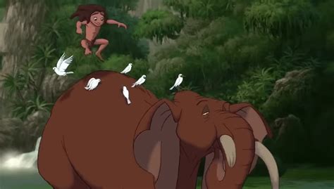 Teenage Tarzan playing with the Elephants 1 by Systariansrule2024 on ...