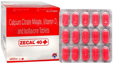 Zecal 40 Plus Tablet 15 - Uses, Side Effects, Dosage, Price | Truemeds