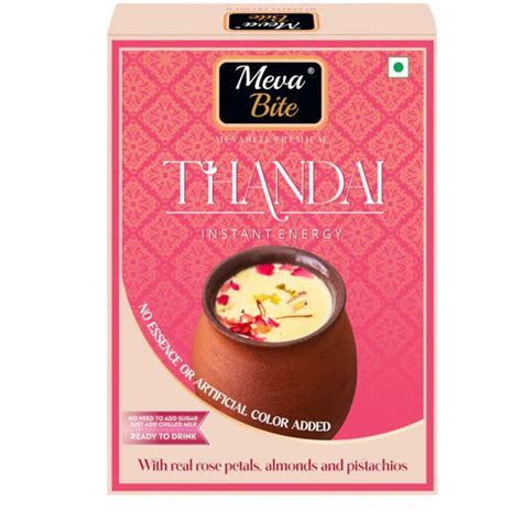 Instant Energy Thandai Powder 200g Meva Bite – JITCO