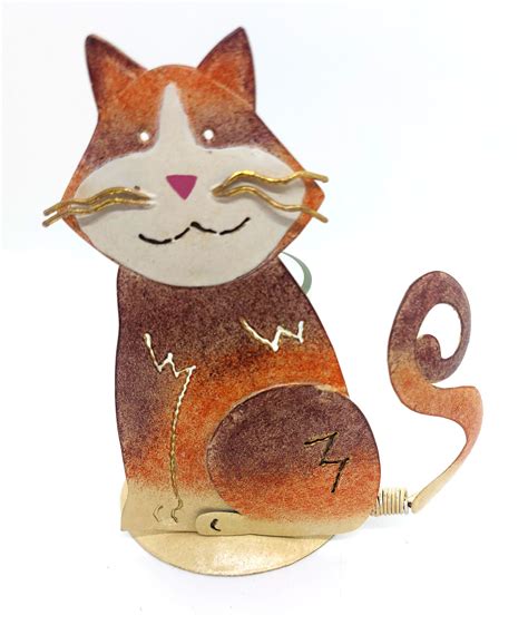 Vintage Metal Cat Votive Candle Holders | Regal Art Decor