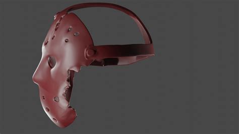 Friday 13th Jason Voorhees part 7 mask 3D model 3D printable | CGTrader