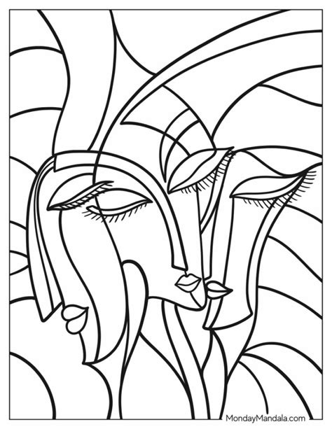Abstract Art Coloring Pages 的图像结果