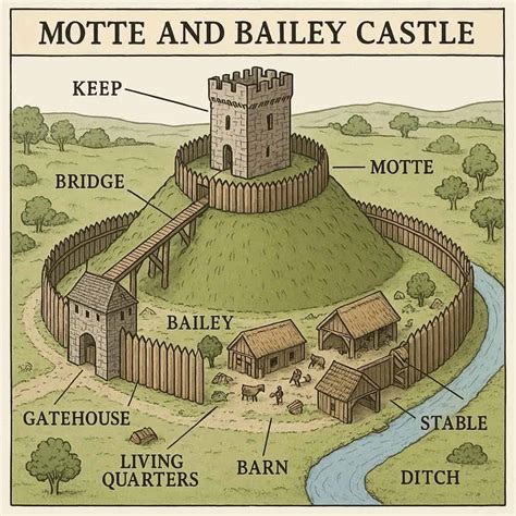 Motte & Bailey Castles: Foundations Of Fort Design