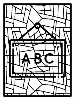 49 Kindergarten Geometric Coloring Pages, Early Finisher Activities ...