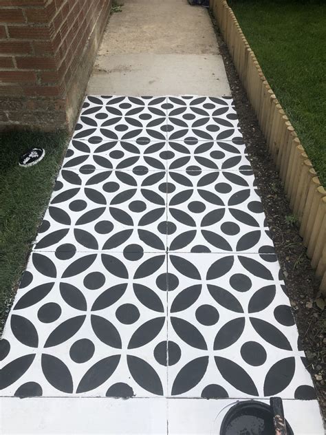 Concrete Patio Paint Stencils at Barbara Dixon blog