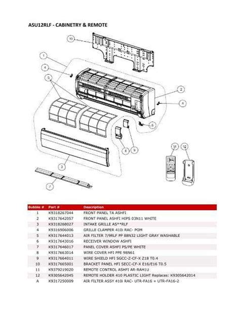 Image result for Fujitsu Mini Split Disassembly Instructions