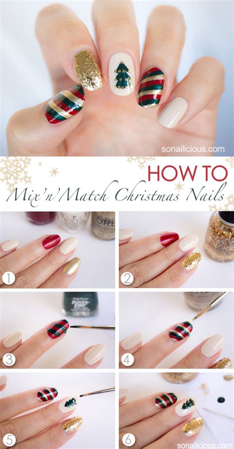 Image result for Holiday Nail Tutorial